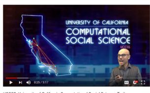 UC Computational Social Science